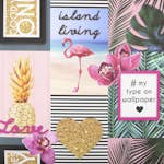 Tapet Fresco Island Living