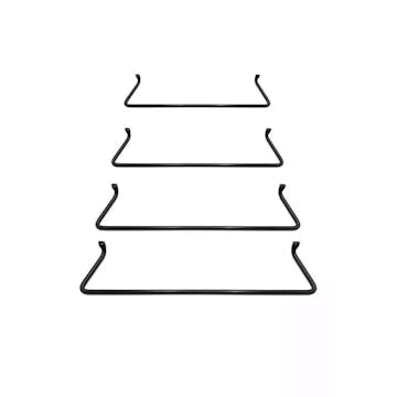 Barnlister Dolle Spiral 12 St Ral 9005 G25