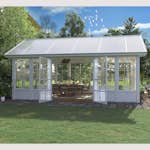 Komplett Orangeri Landskap Grönska Sommar 21 kvm