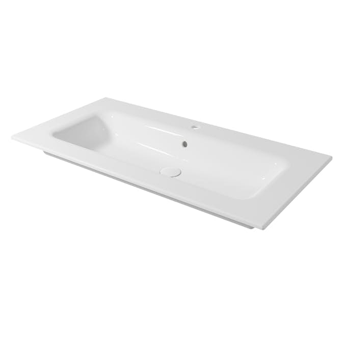 Enkelhandfat Miller Badrum Edge Porslin