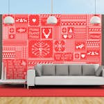 Fototapet Arkiio Winter Forest Ordspråk