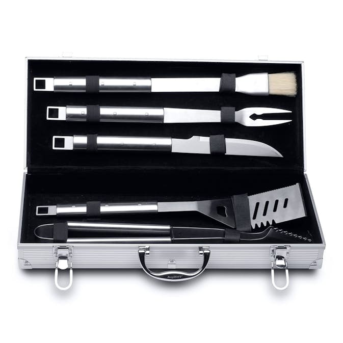 Grillverktyg BergHOFF Cubo 6-Delars BBQ-Set i Aluminiumväska
