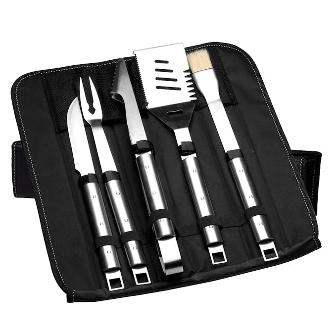 Grillverktyg BergHOFF Cubo Essentials 6-Delar i Hopvikbar Förvaringsväska