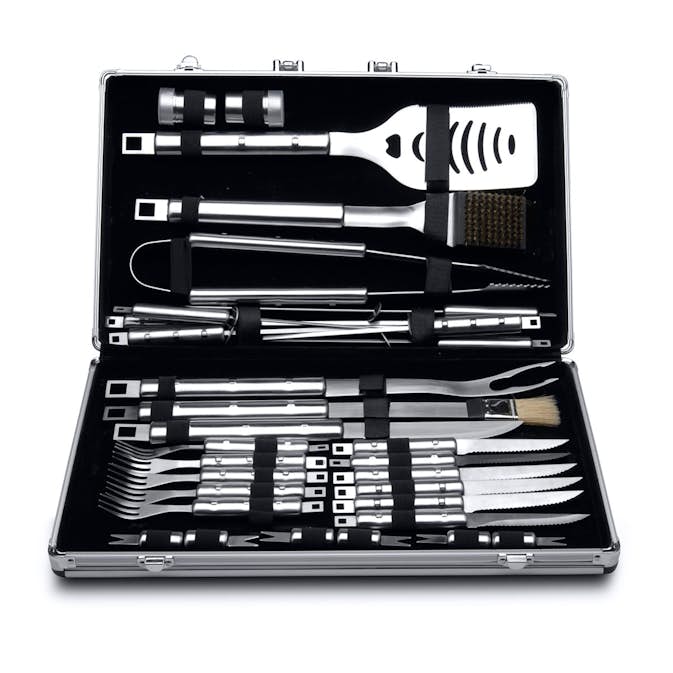 Grillverktyg BergHOFF Cubo 33-Delars BBQ-set i Aluminium
