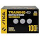 Pingisboll Stiga Sports Training ABS White 100-Pack
