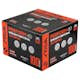 Pingisboll Stiga Sports Perform 3-Star ABS White 100-Pack