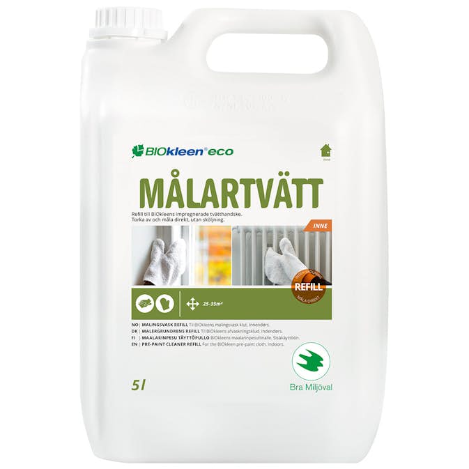 Målartvätt Biokleen ECO Refill Inne 5 L