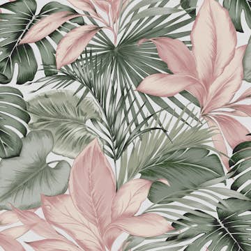 Tapet Superfresco Easy Indra Weiss/Grun Non Woven, Mönstrad