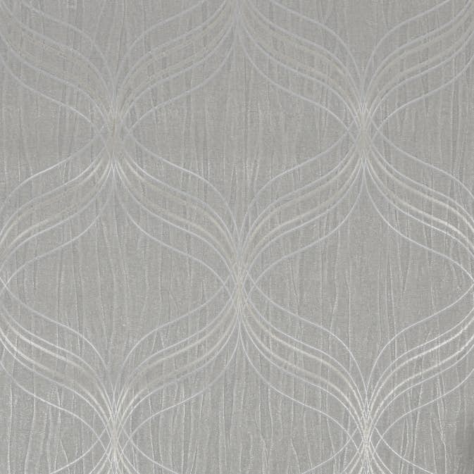Tapet Boutique Optical Geometrisk Silver