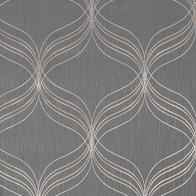 Tapet Boutique Optical Geometrisk Grå