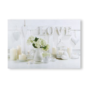 Tavla Art For The Home Hearts & Love LED