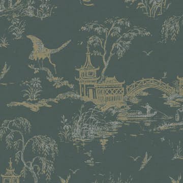 Tapet Superfresco Easy Gaia Grön/Blå