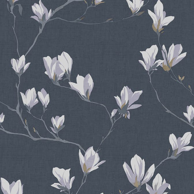 Tapet Laura Ashley Magnolia Grove Dusky Seaspray