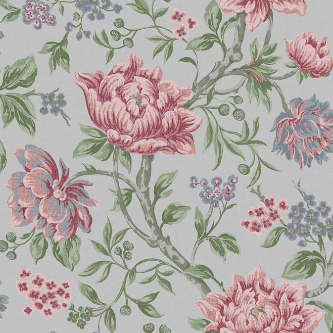 Tapet Laura Ashley Tapestry Floral Slate Gra
