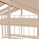 Attefallsstomme Byggstommar Lösvirke med Loft 30 m2 22°