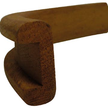 Teak Roca Hörn U-list 10 mm