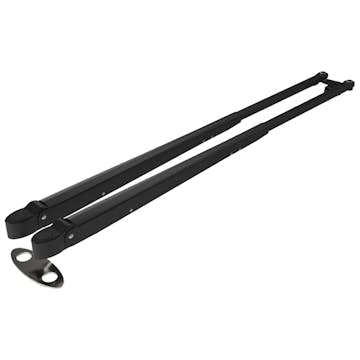 Torkararm Roca W38 630 900 mm Svart