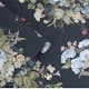 Tapet Laura Ashley Rosemore Midnight Seaspray