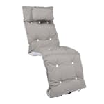 Däckstolsdyna Fritab Standard Baden-Baden Askgrå Dyna till Trädgårdsstol