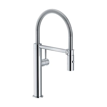 Köksblandare Franke Pescara Semi-Pro L Engreppsblandare Krom med Svängbar Pip