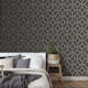 Tapet Boutique Asscher Geometrisk Onyx