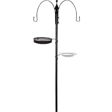 Fågelmatarstation Nelson Garden Svart