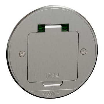 Golvuttag Schneider Electric XS Unica System+ med Lock IP44 c/c 60 mm Ett Jordat Uttag