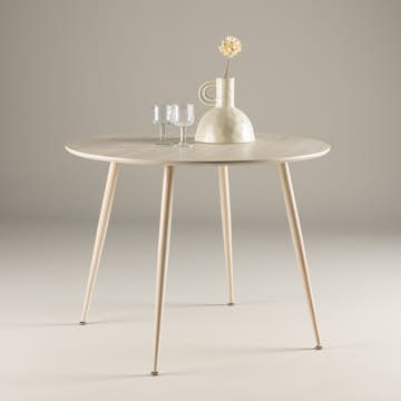 Matbord Venture Home Plaza Ø100 cm