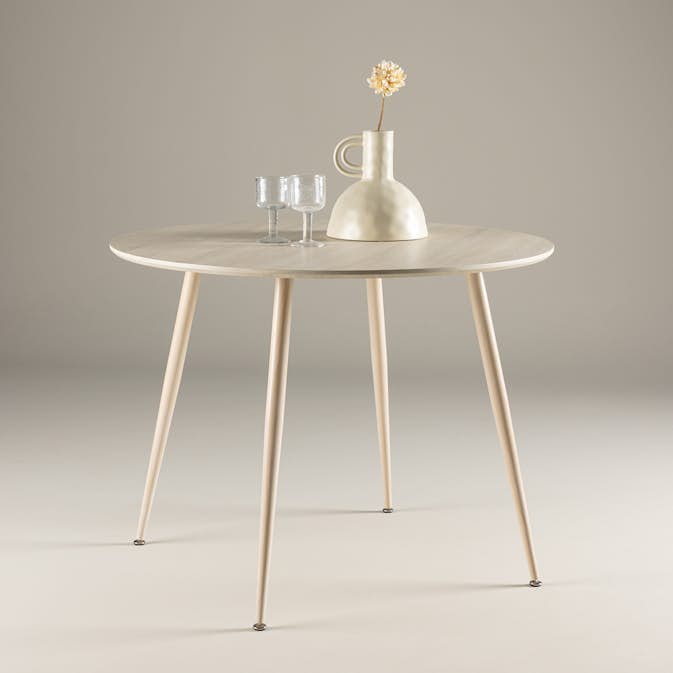 Matbord Venture Home Plaza Ø100 cm