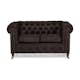 2-sitssoffa Manor House Chesterfield Deluxe Konstläder