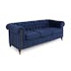 3-sitssoffa Manor House Chesterfield Deluxe Sammet