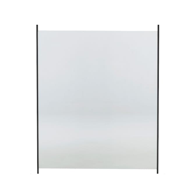 Glasstaket Hortus Klarglas med Aluminiumskena 1000 mm