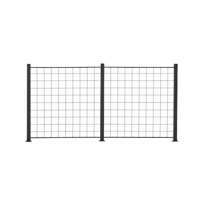 Spalje Hortus Antracitgrå 1000 mm