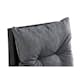 Mittdel Comfort Garden Till Soffa James, Svart i Konstrotting med Sittdyna