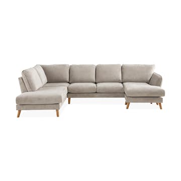 U-soffa Scandinavian Choice Trend Lyx med Divan Höger