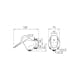 Duschblandare FM Mattsson 9000E Spak 40 cc Vaska