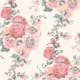 Tapet Laura Ashley Hollyhocks Coral Rosa 118479