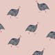 Tapet Joules Guinea Fowl Blush Pink