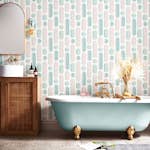 Tapet Envy. Morse Rosa/Grön