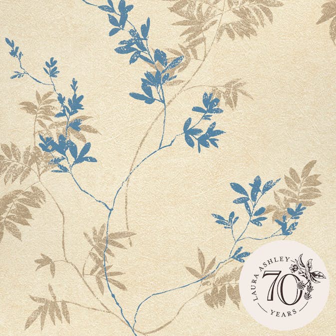 Tapet Laura Ashley Mari Guld 119841