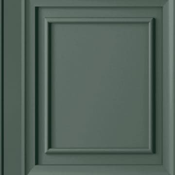 Tapet Laura Ashley Redbrook Trä Panel Fern Grön 119844