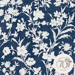 Tapet Laura Ashley Rye Midnight Seaspray Blå 119854