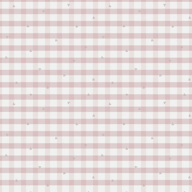 Tapet Laura Ashley Gingham Pale Amethyst Purple 119865