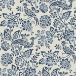 Tapet Laura Ashley Adain Palace Dark Seaspray Blå 121067