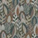 Tapet Sublime Arty Leaves Grn/bl/terra 121126