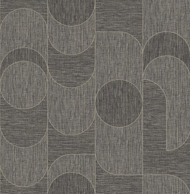 Tapet Sublime Geometrisk Grasscloth Brun 121129