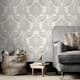 Tapet Sublime Damask Grå 121141