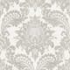 Tapet Sublime Damask Grå 121141