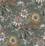 Tapet Sublime Elegant Flower Grön 121159