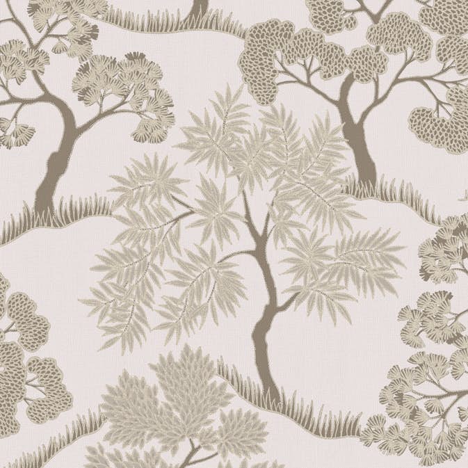 Tapet Sublime Trees Natural Guld 121160